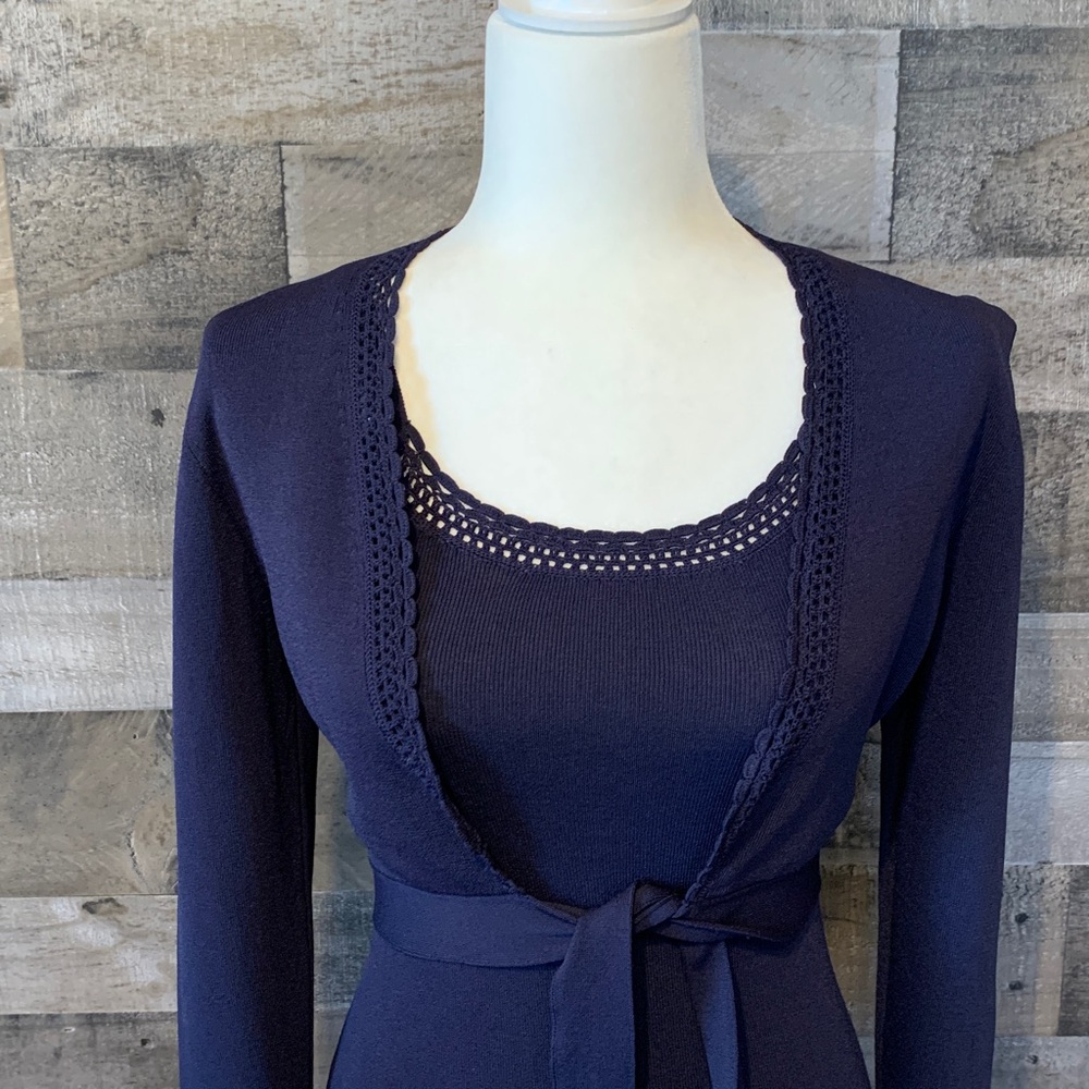 Loft Navy Sweater Set Size XS - Picture 5 of 16